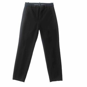 J Crew High-rise Cameron Pant Four Season Stretch SZ 4 Black Ankle Slim Office
